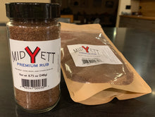 Load image into Gallery viewer, Midyett Premium Rub Jar & Bag Combo