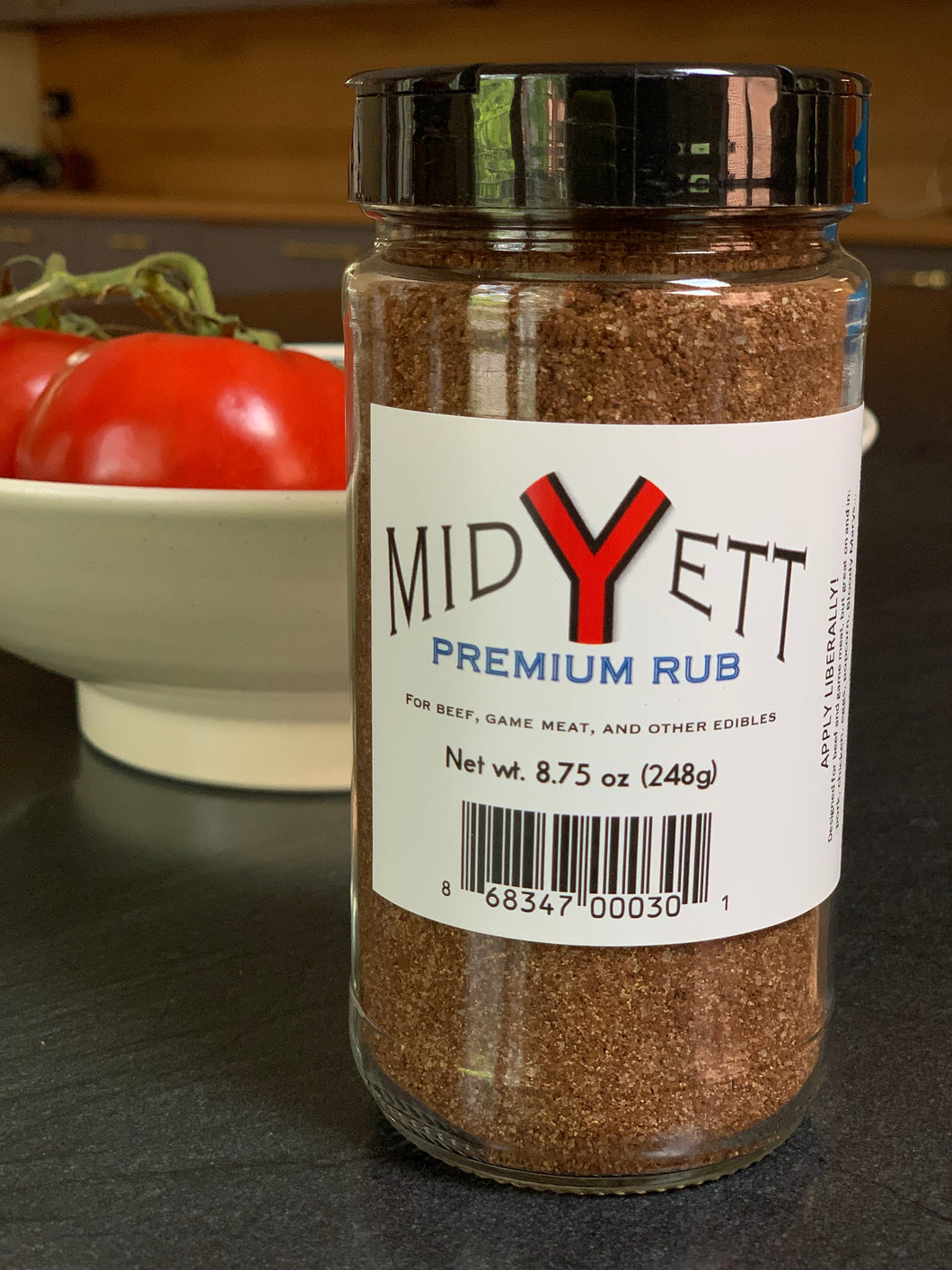 Midyett Premium Rub 8.75 oz Jar